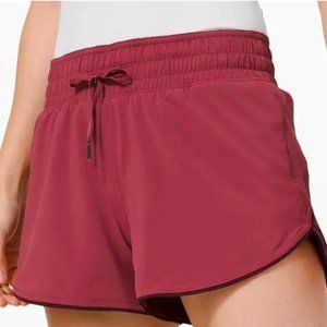 Lululemon Choose a Side Reversible Shorts in Cassis/Chianti - Size 10